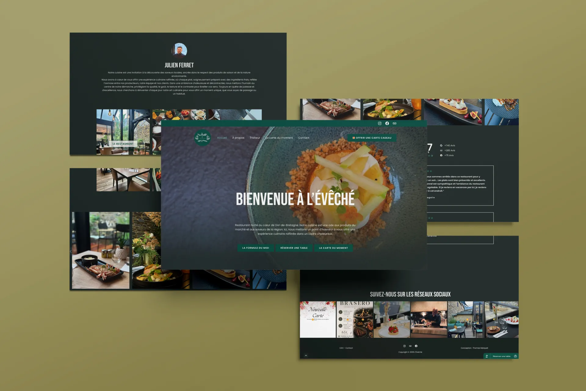 L'Évêché Restaurant Dol-de-Bretagne