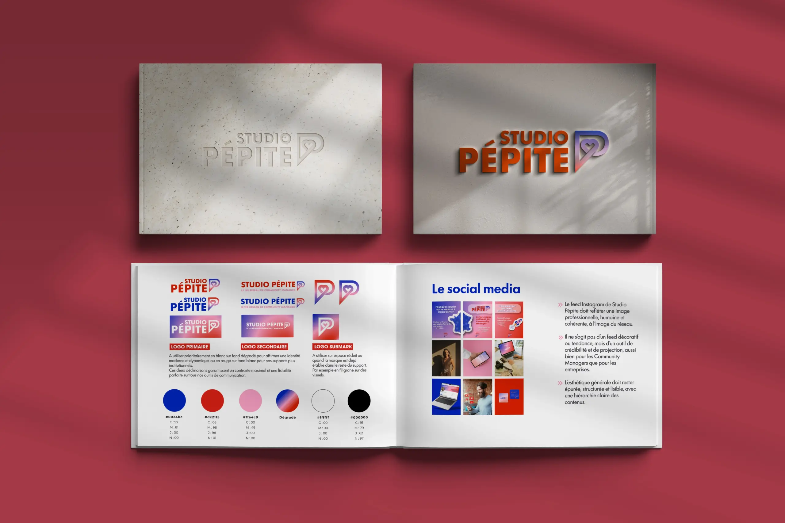 mock up studio pepite
